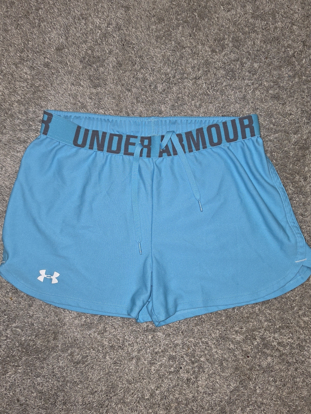 Under Armour Bright Teal Women's Athletic Shorts